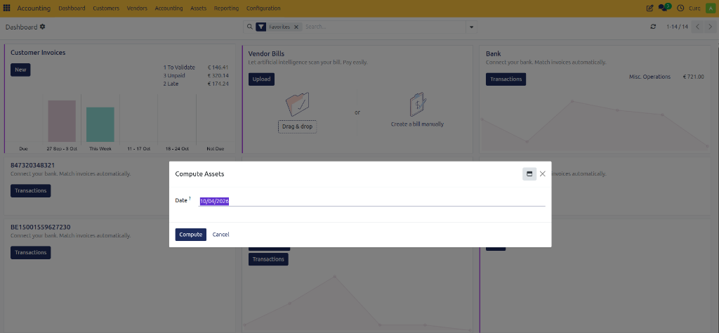 Compute Assets Dialog