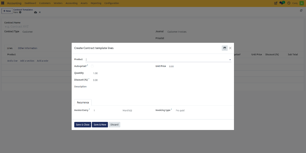 Subscription Rule Configuration