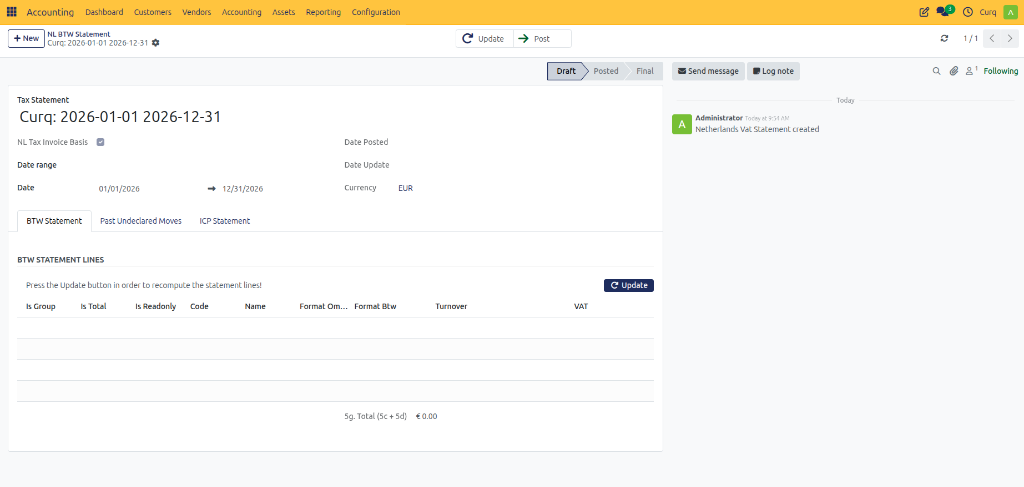 VAT Return Overview